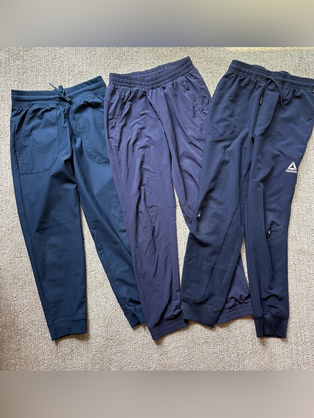 Bundle of 3! Moisture Wicking Performance Joggers Pants sz Youth Medium